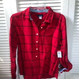 Plaid Long Sleeve Woman Shirt